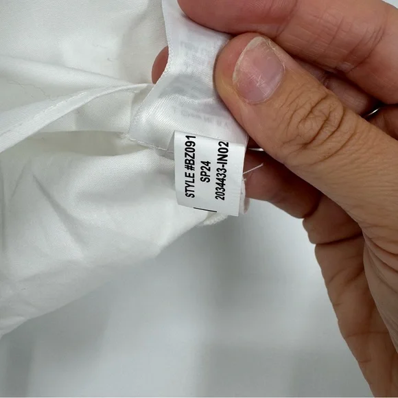 NWT J.Crew Cecily top in stretch cotton poplin blend - Picture 9 of 12